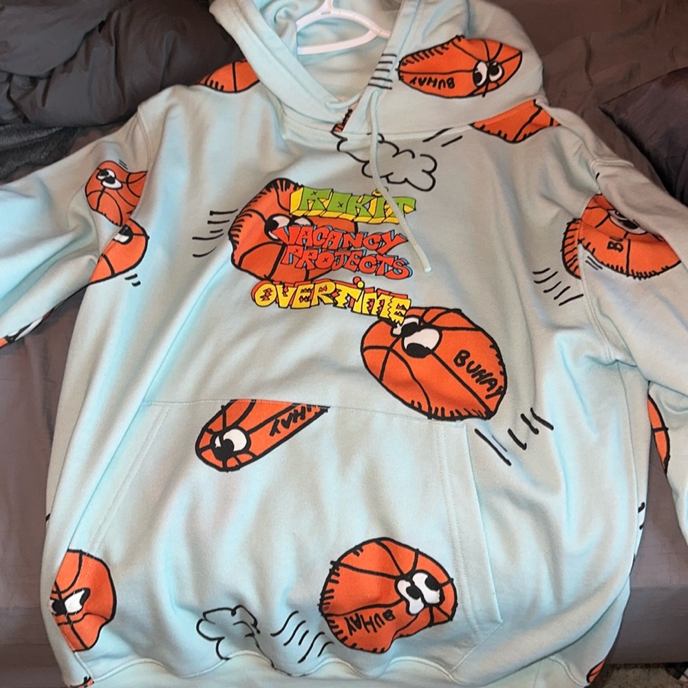 Overtime basketball hoodie size medium